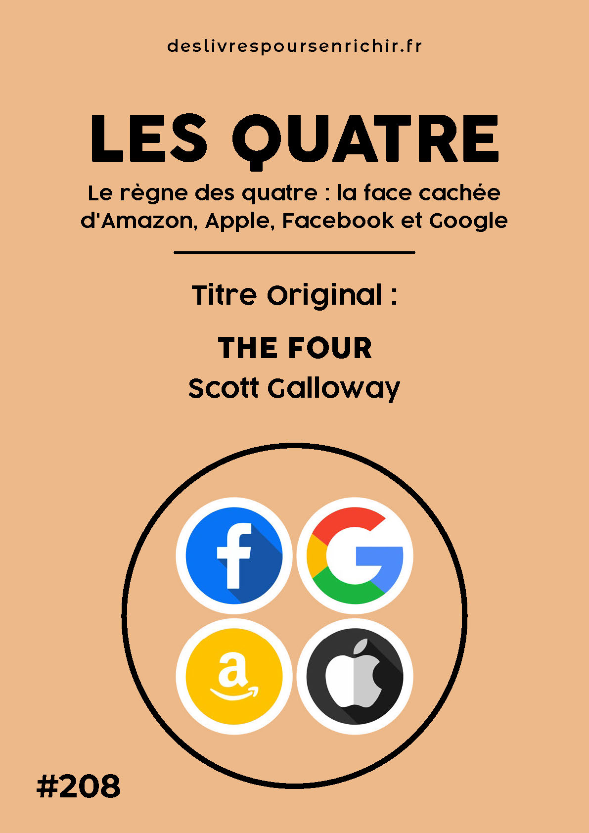 The four Le règne des quatre la face cachée d'Amazon, Apple